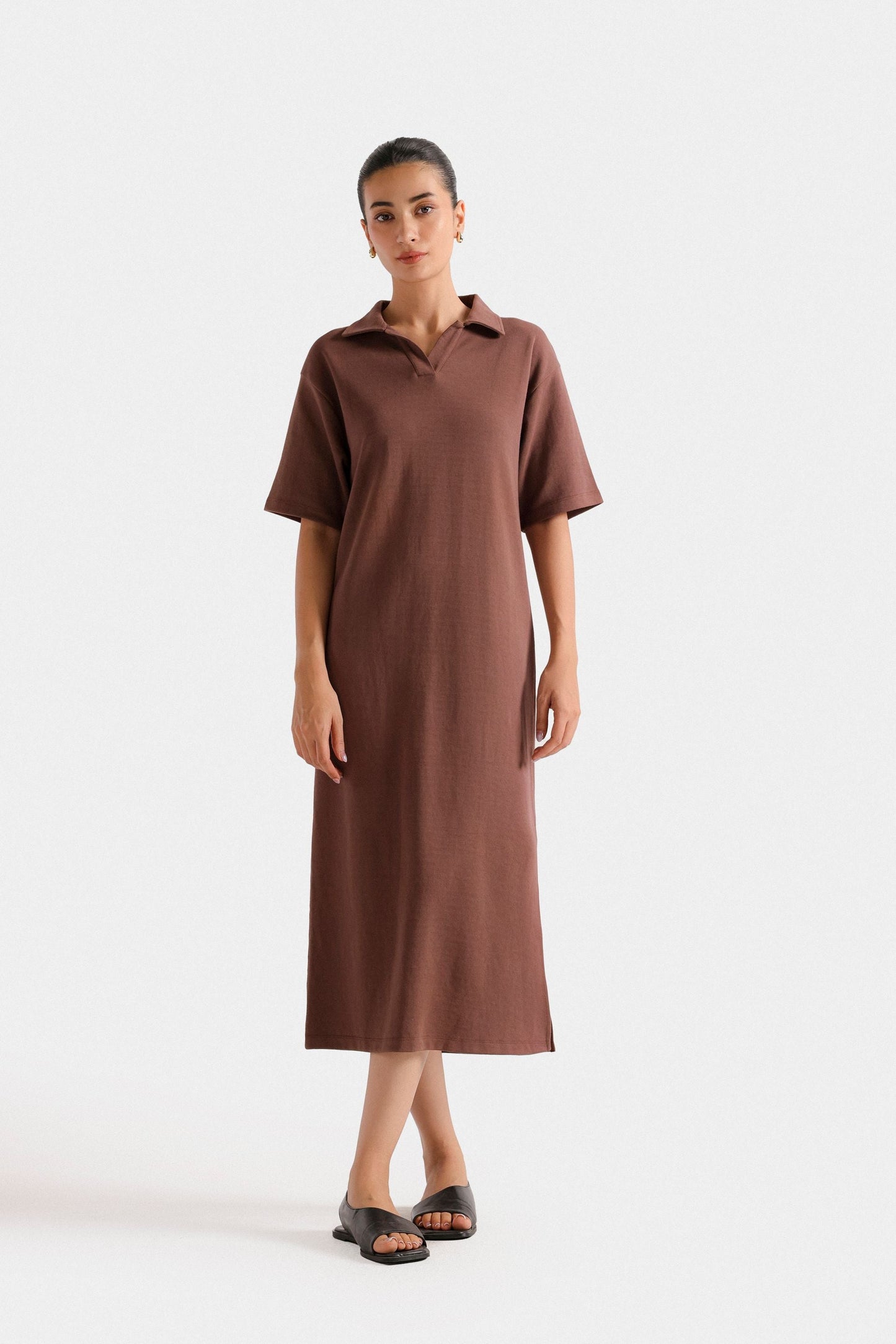 Polo Collar Dress